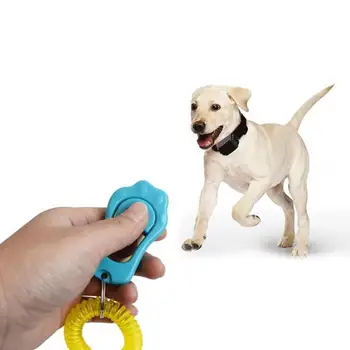 【Распродажа】 3 режима Регулируемый звуковой тренажер Саундтрек в форме лапы для дрессировки домашних собак