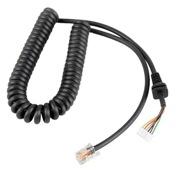 Автомобильный микрофонный кабель для ручного динамика для YAESU MH-48 MH-48A6J FT-8800R FT-8900R FT-7900R FT-1807 FT-7800R FT-2900R FT-1900