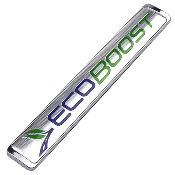Авто Стайлинг Ecoboost Эмблема Значок 3D ABS Багажник Декор Кузов Наклейка для Ford Focus 2 3 4 Fiesta Mondeo Kuga Escape Edge Ecosport