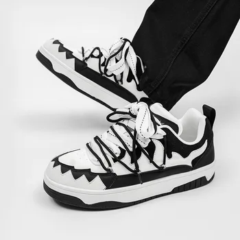 Обувь для скейтборда для мужчин, студентов, новых модных брендовых парных моделей, хип-хоп хлебная обувь, спортивная повседневная вулканизированная мужская обувь