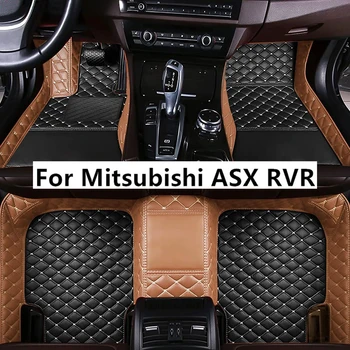  Цвет Соответствующие Пользовательские Автомобильные Коврики Для Mitsubishi ASX RVR 2013-2022 Годы Авто Ковры Фут Коче Аксессуары